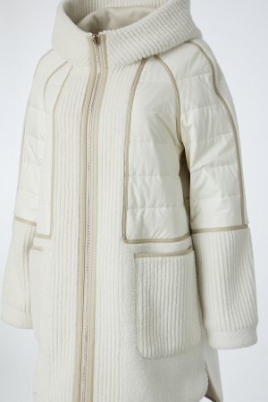 Комбинированная экодубленка с капюшоном