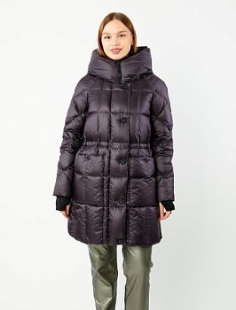 Пуховик с капюшоном  