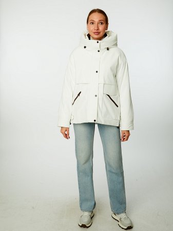 Пуховик женский с капюшоном