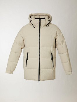 Пуховик мужской стёганый с капюшоном