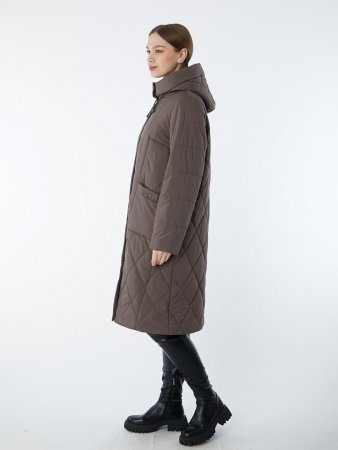 Пальто женское с капюшоном