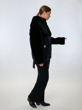 Укороченная двухсторонняя экодубленка