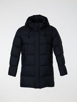 Пуховик мужской с капюшоном на пуху