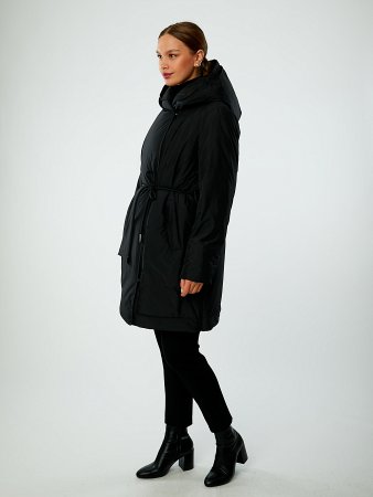 Пуховик женский удлинённый с капюшоном