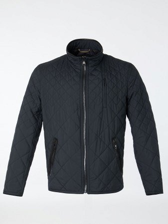 Утепленная стеганая мужская куртка