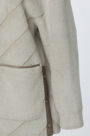 Двусторонняя экодубленка с капюшоном