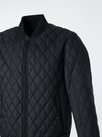 Куртка-бомбер мужская укороченная