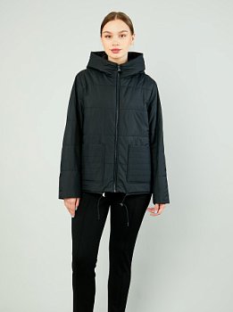 Куртка женская стёганая с капюшоном