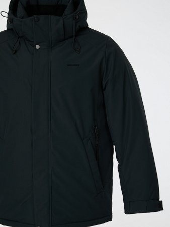 Пуховик мужской с капюшоном