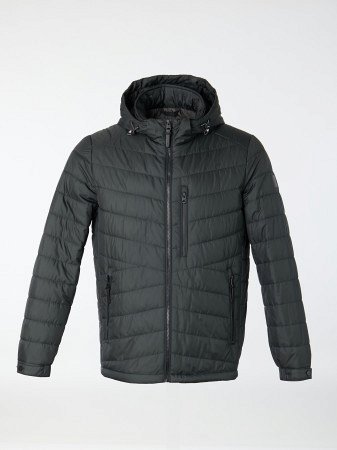 Куртка мужская стёганая с капюшоном