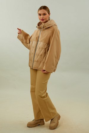 Куртка женская комбинированная