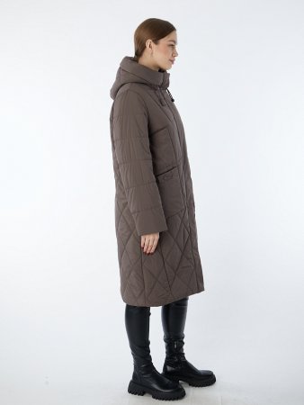 Пальто женское с капюшоном