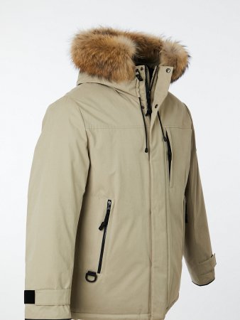 Пуховик с капюшоном