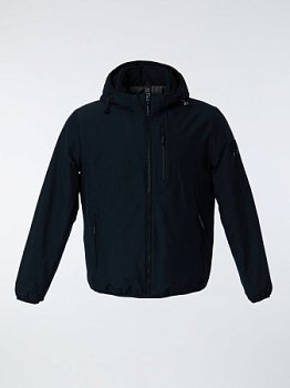 Куртка мужская укороченная с капюшоном