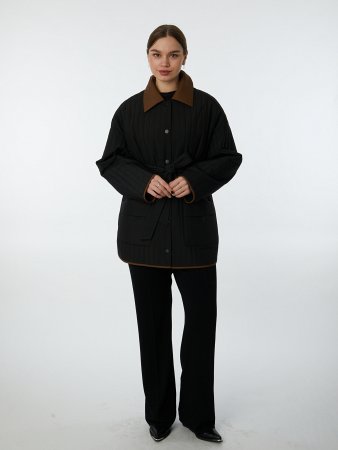 Стеганая куртка-рубашка