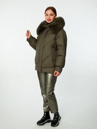 Пуховик стёганый с капюшоном