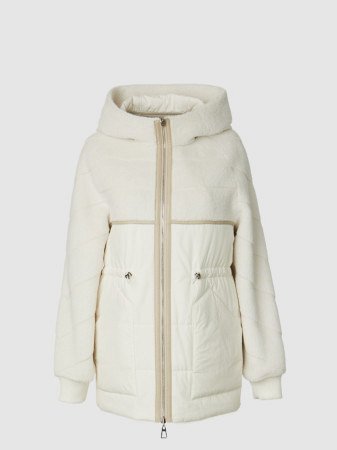 Комбинированная экодубленка с капюшоном