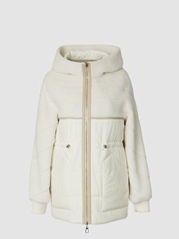 Комбинированная экодубленка с капюшоном