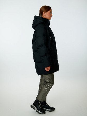 Пуховик женский с капюшоном 