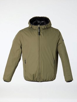 Куртка мужская двусторонняя с капюшоном