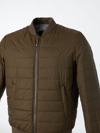 Куртка-бомбер мужская укороченная