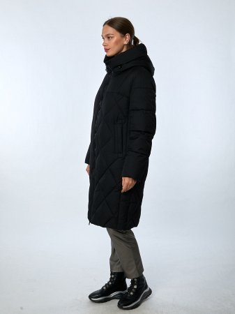 Пуховик женский с капюшоном