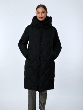 Пуховик женский с капюшоном