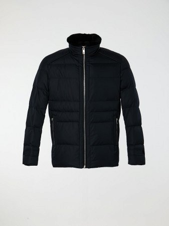 Укороченный мужской  пуховик