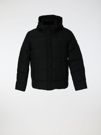 Пуховик мужской стёганый с капюшоном