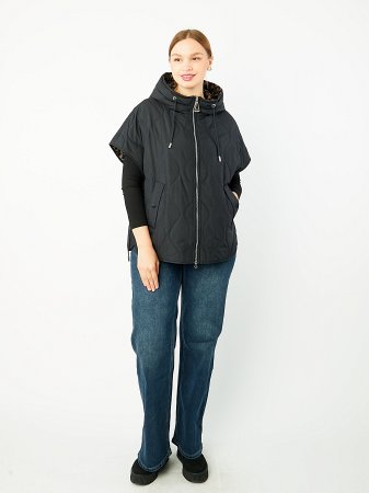 Жилет женский с капюшоном