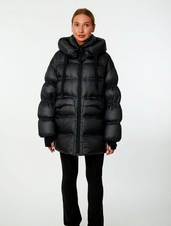 Пуховик с капюшоном