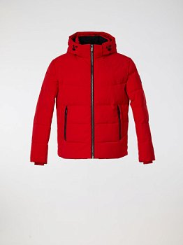 Пуховик стёганый с капюшоном