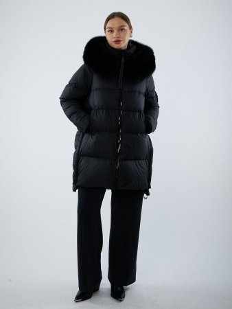 Пуховик с капюшоном