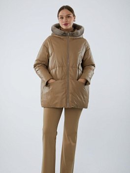 Куртка с капюшоном на пуху