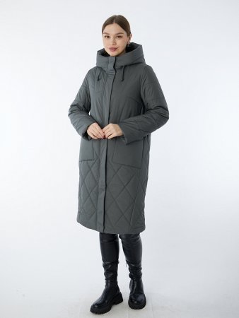 Пальто женское с капюшоном