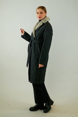 Пальто женское стёганое