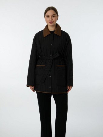 Стеганая куртка-рубашка