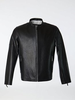 Натуральная кожанная куртка на хлопковом подкладе