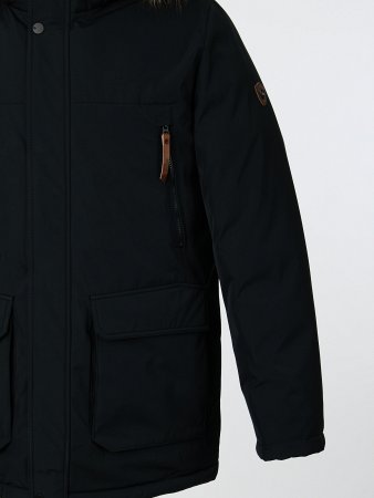 Пуховик мужской с капюшоном