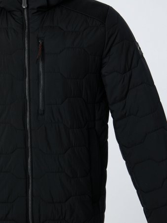 Куртка мужская стёганая с капюшоном