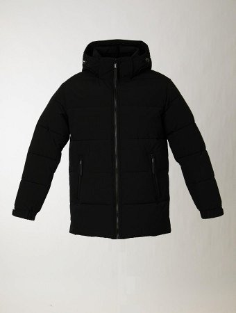 Пуховик мужской стёганый с капюшоном