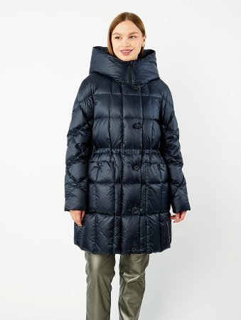 Пуховик с капюшоном  
