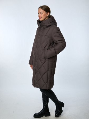 Пуховик женский с капюшоном