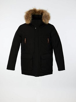 Пуховик мужской с капюшоном