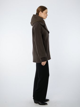 Пальто женское укороченное