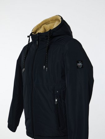 Пуховик мужской с капюшоном