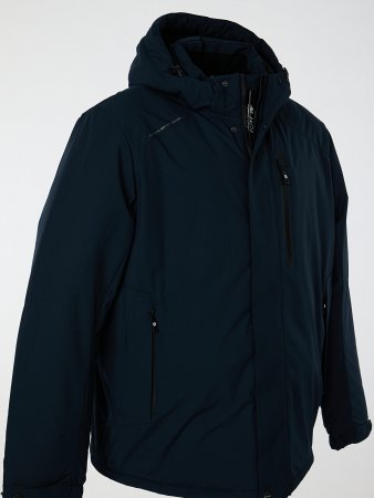 Пуховик мужской с капюшоном удлинённый