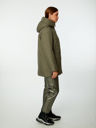 Пуховик стёганый с капюшоном