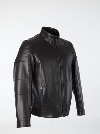 Куртка из натуральной кожи на синтепоне