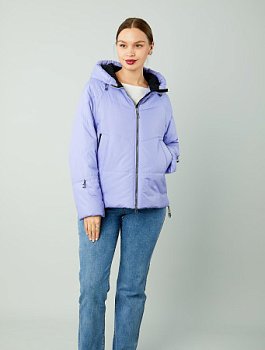 Куртка женская укороченная с капюшоном